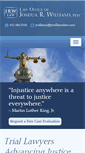 Mobile Screenshot of jrwilliamslaw.com